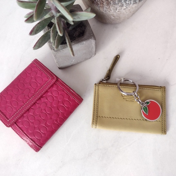 NWT Vintage Coach Enamel Orange Key Chain - Picture 11 of 11